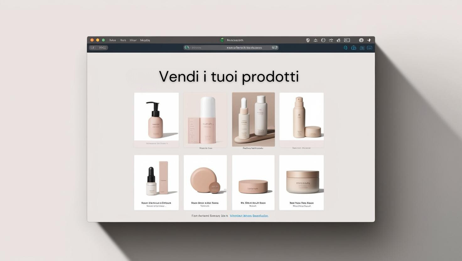 Vendi i tuoi prodotti